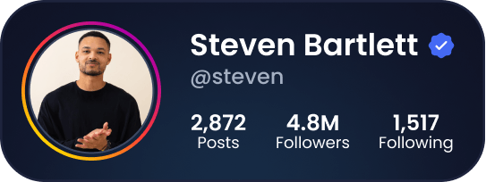 8vance_media_client_steven_bartlett_insta